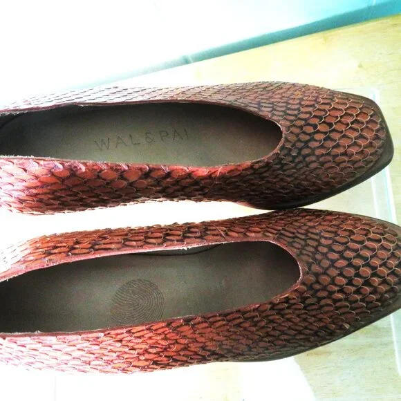 Wal & Pal Los Angeles Leather Slip-on Shoes Made in Brazil Size 7.5 (38) - Picture 4 of 11